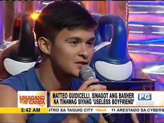 Matteo Guidicelli, sinagot ang basher na tinawag siyang 'Useless Boyfriend'