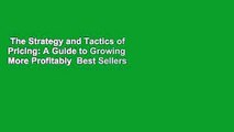 The Strategy and Tactics of Pricing: A Guide to Growing More Profitably  Best Sellers Rank : #2
