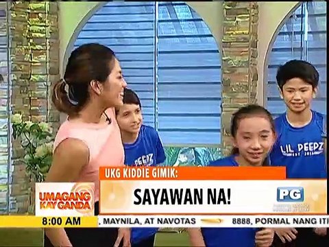 Umagang sayawan kasama ang Lil' Peepz