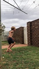 Tropical Bird Doesn't Like Visitors on Her Wall