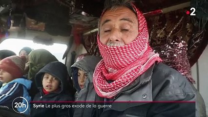 Syrie : des civils sur les routes pour fuir les combats