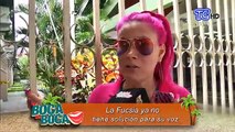 La fucsia ya no tiene solución para su voz