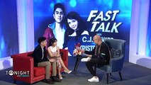 Fast Talk with CJ Navato and Kristel Fulgar