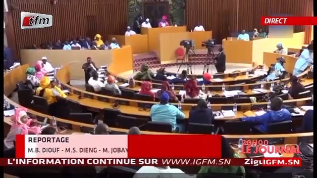 REPLAY - JT Français 20h - Pr : CHERIF DIOP - 18 Février 2020