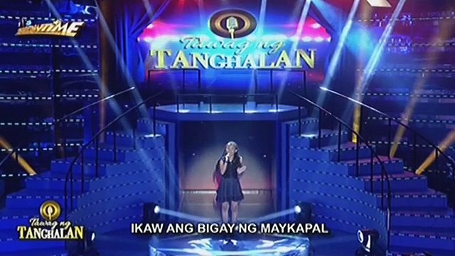 Visayas contender Olga Sablad sings Regine Velasquez’ Ikaw