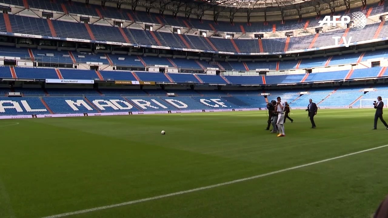 Reinier apresentado no Real Madrid