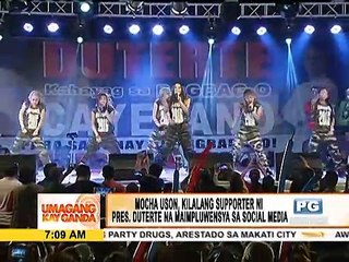 Mocha: Walang bayad at posisyon ang pagtulong ko sa BOC