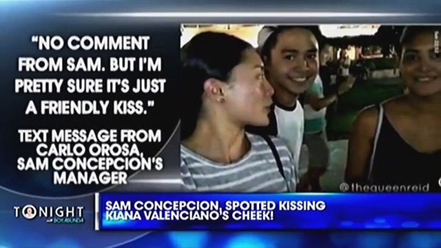 Is Sam Concepcion dating Kiana Valenciano?