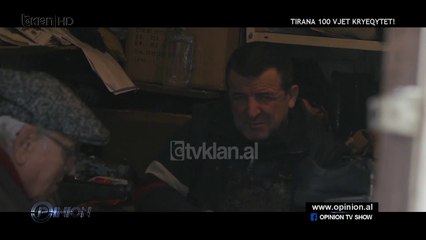 Ne byrektore e kepucari, Fevziu rrugeve te kryeqytetit per dokumentarin "Tirana 100 vjet kryeqytet"