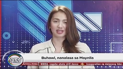 Tivee Patrol: Buhawi, nanalasa sa lungsod ng Maynila