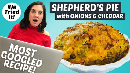 The Most Googled Recipe of 2019 - Shepherd’s Pie with Onions and Cheddar