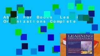 About For Books  Learning Organizations Complete