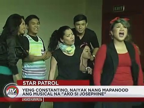 Yeng Constantino, naiyak nang mapanood ang musical na 'Ako Si Josephine'