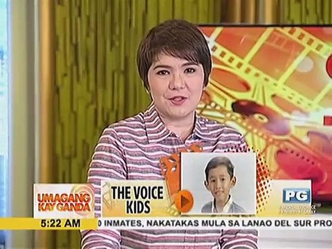 Joshua Oliveros, wagi sa The Voice Kids Season 3