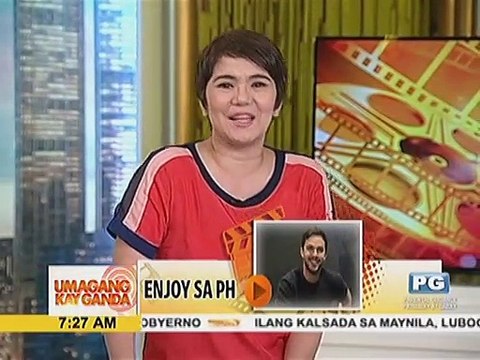 X-Men star Nicholas Hoult, enjoy sa pagbisita sa Pilipinas