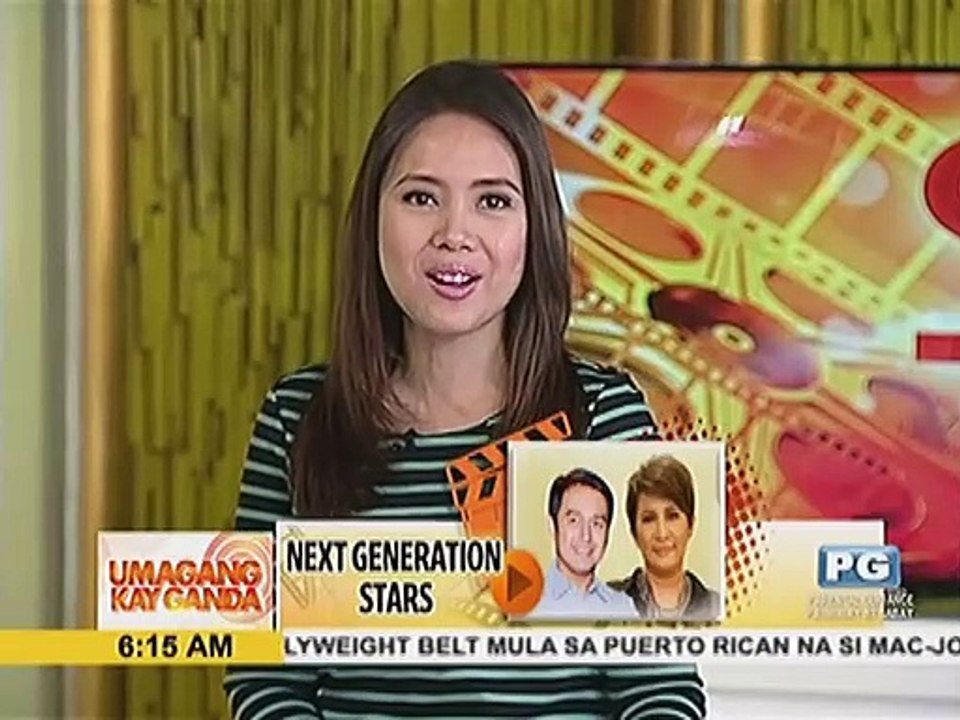 Anak ni Dominic Ochoa at mga apo ni Janice De Belen, pangarap maging artista