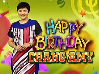 Mga malalapit na kaibigan at katrabaho ni Amy Perez, nagbigay ng mensahe para sa kanyanhg kaarawan