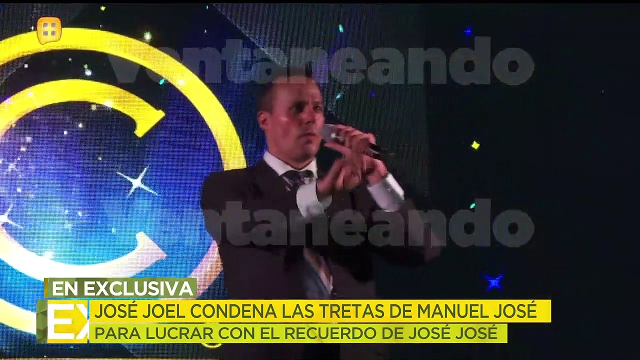 ¡José Joel condena a Manuel José por lucrar con el recuerdo de su padre José José! | Ventaneando