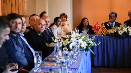 Sri Lanka'nın Ankara Büyükelçisi Hassen, Trabzon'da iş insanlarıyla buluştu - TRABZON