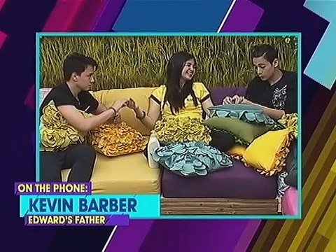 Edward at Heaven, nakatanggap ng mensahe sa kanilang mga magulang