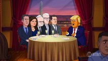 Our Cartoon President Season 3 Clip - Cartoon Trump’s First Date with CNN