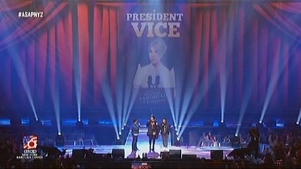 Pak! Ganern' fever continues on ASAP Live in New York