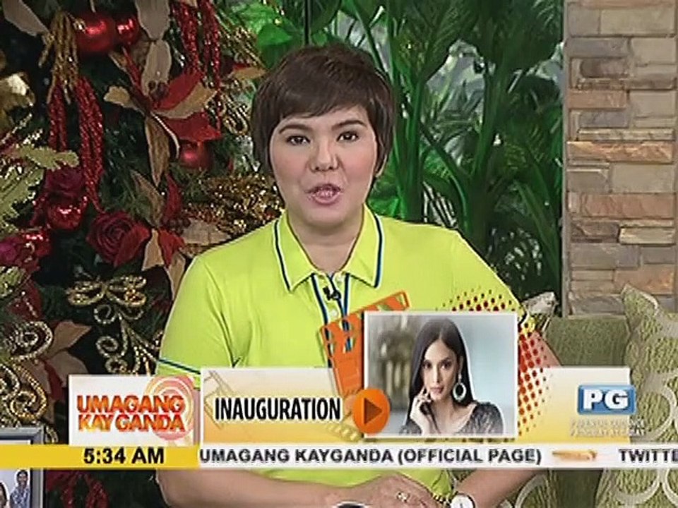 Pia Wurtzbach, dumalo sa inauguration ng I Want TV-Smart Communications Partnership