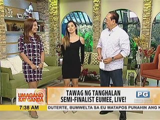 Tawag ng Tanghalan semi-finalist Eumee, live!