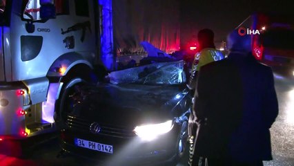 Çayırova'da korkunç kaza: 2 yaralı