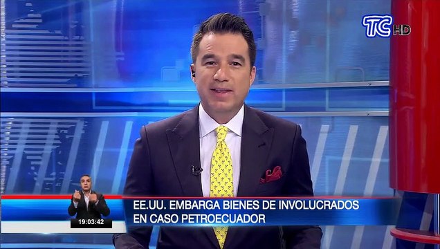 VIDEO | Estados Unidos embarga bienes de involucrados en caso Petroecuador