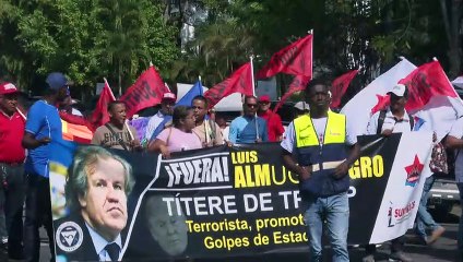 Almagro dice que el mayor problema para la democracia son los "burros" que gobiernan