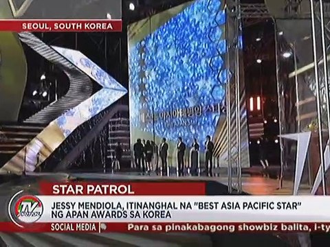 Jessy Mendiola, itinanghal na “Best Asia Pacific Star” ng APAN Awards sa Korea