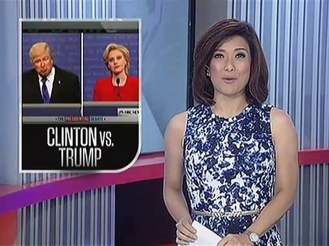 Spoof ng debate nina U.S. Preseidential candidates Donald Trump at Hilary Clinton, patok sa internet