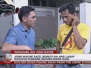 John Wayne Sace, iginiit na nadamay lang siya sa pamamaril
