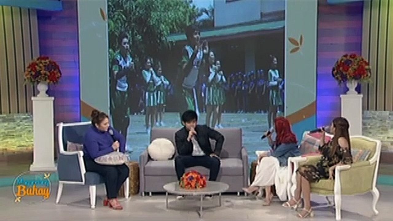 Yves, nag sample ng steps sa pag cheer