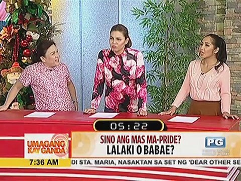 Sino ang mas ma-pride? Lalaki o babae?