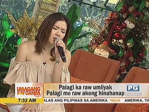 Umagang kantahan with Angeline Quinto!