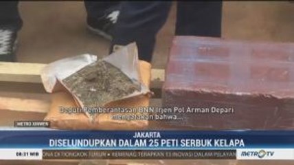 BNN Gagalkan Penyelundupan 1 Ton Ganja