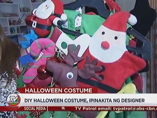 DIY Halloween costume, ipinakita ng designer
