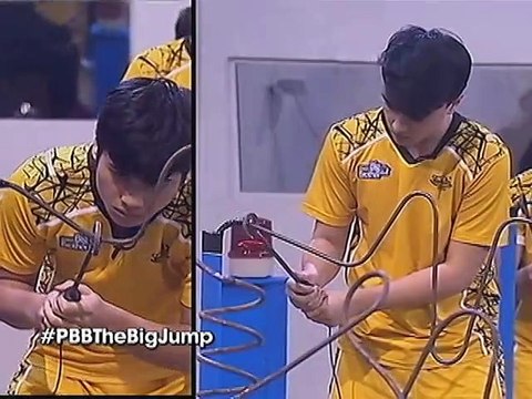 PBB7 Day 104: Edward, Yong at Christian, nagsimula na sa big jump challenge ni Kuya