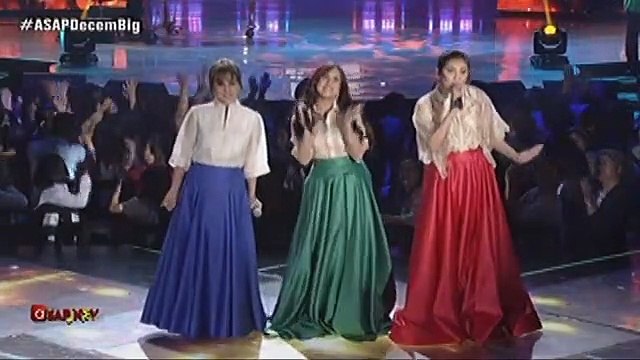 Dianne, Nikki and Jolina sing Kumukutikutitap on ASAPinoy