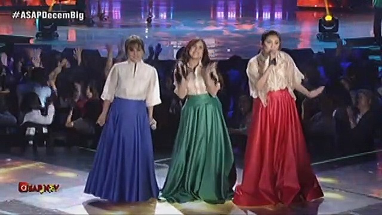 Dianne, Nikki and Jolina sing "Kumukutikutitap" on ASAPinoy