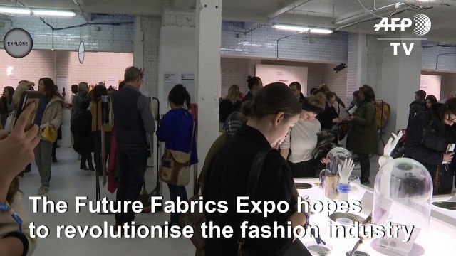 Future Fabrics expo aims to revolutionise fashion with materials