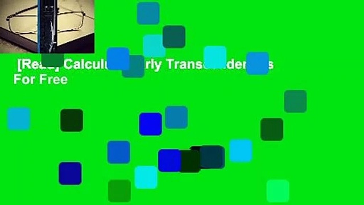 [Read] Calculus: Early Transcendentals  For Free