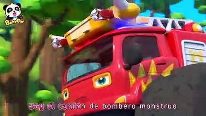 El Camión de Bombero Monstruo Salva a Gatita Mimi | Canción Infantil | BabyBus Español