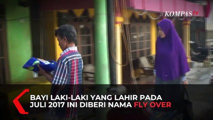 Tinggal di Bawah Jalan Layang, Bayi Ini Diberi Nama Fly Over