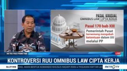 Kontroversi RUU Omnibus Law Cipta Kerja