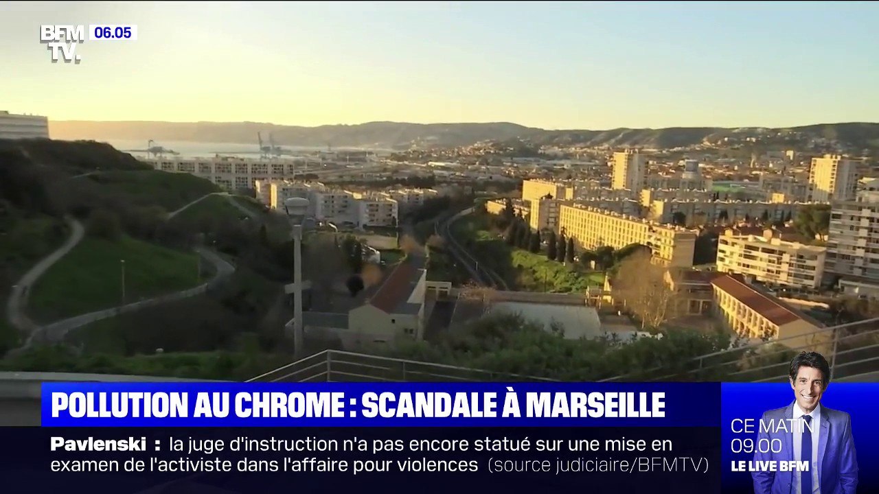 Une pollution de l'eau au chrome scandalise les habitants du quartier Saint-André à Marseille