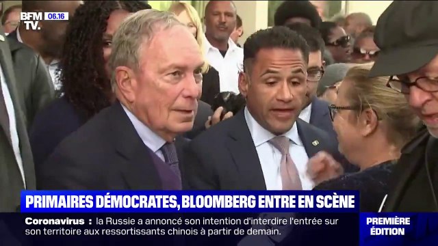 Primaires démocrates: l'ancien maire de New York Michael Bloomberg entre en scène