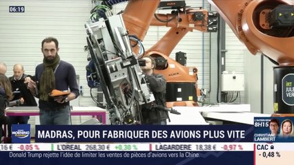 La France qui bouge : Madras, pour fabriquer des avions plus vite par Alexandra Paget - 19/02